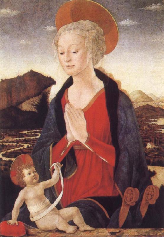 Madonna and Child, Alessio Baldovinetti